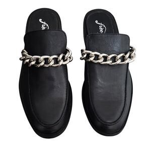 Free People Womens Vida Leather Mules Size 7 US/EURO 37.5